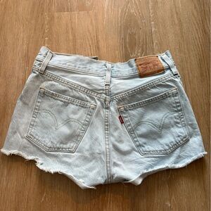 Levi's Women's Light Blue Jean Shorts